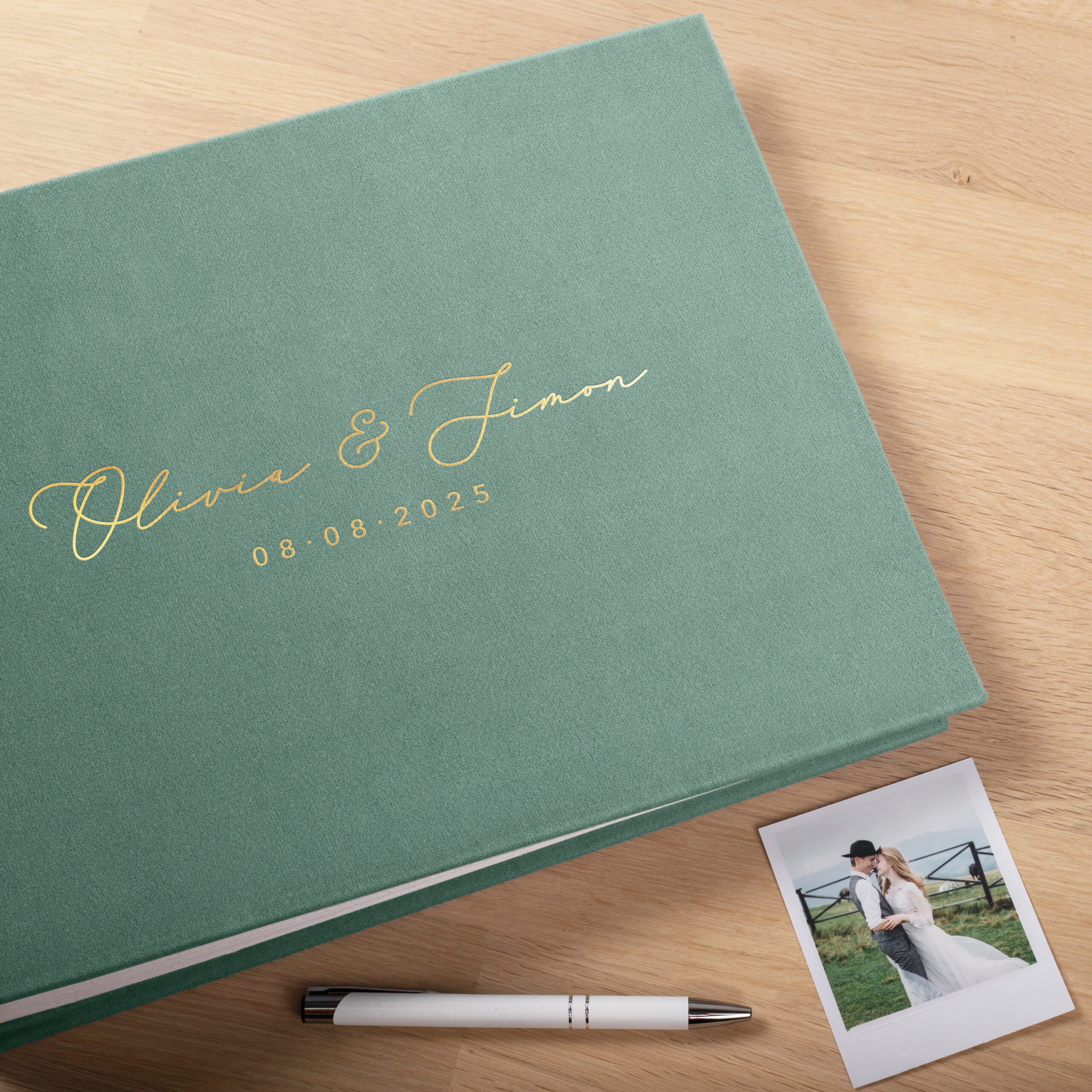 Wedding Guest Book | Blank or Printed Pages - Image 4