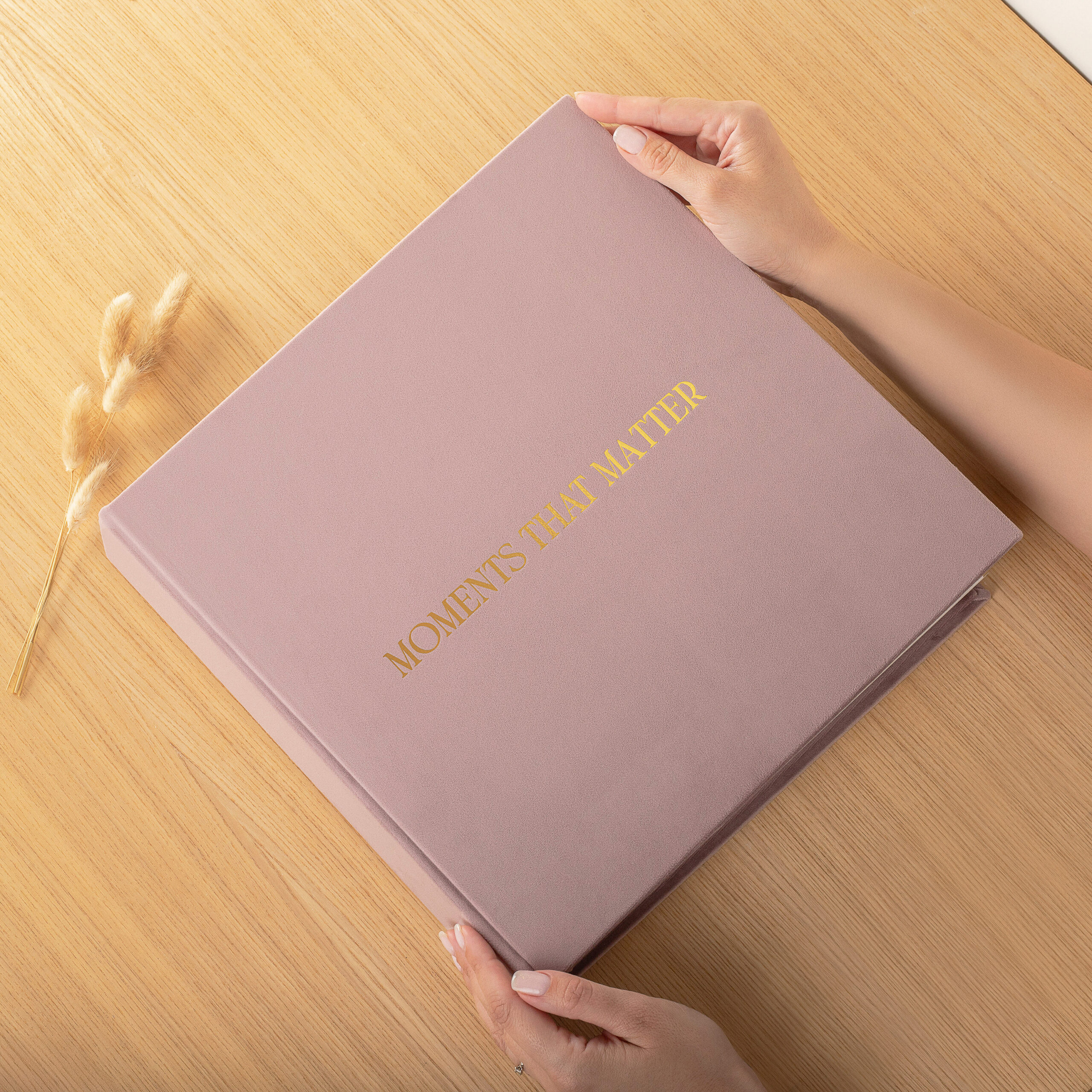 Velvet Self-adhesive Wedding Photo Album #2 - Image 3