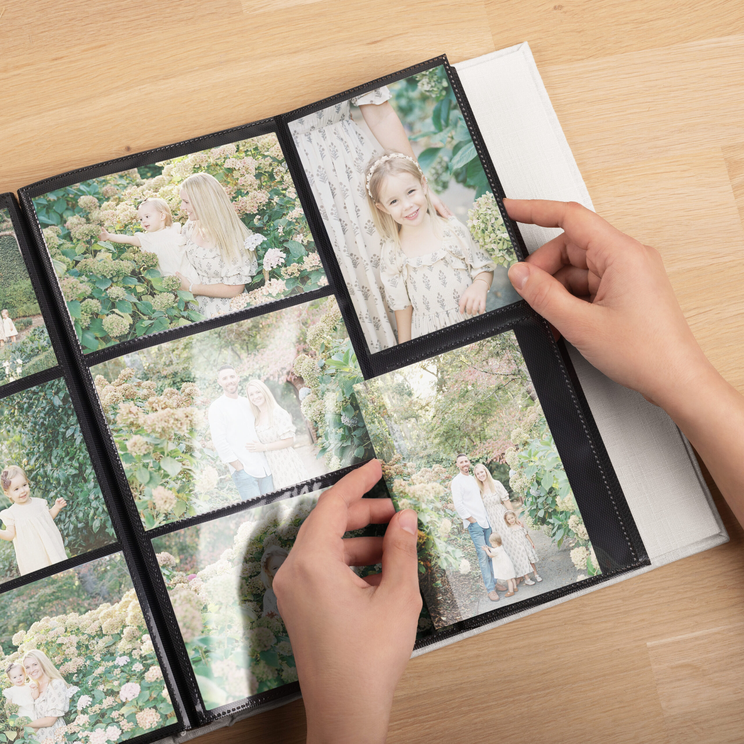 Photo Album with Sleeves for 100-1000 4x6" / 10x15cm Photos | Custom Slip In Photo Album